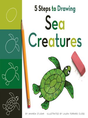 cover image of 5 Steps to Drawing Sea Creatures
